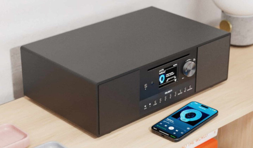 Wieża MAJORITY Quadriga - Radio z internetem