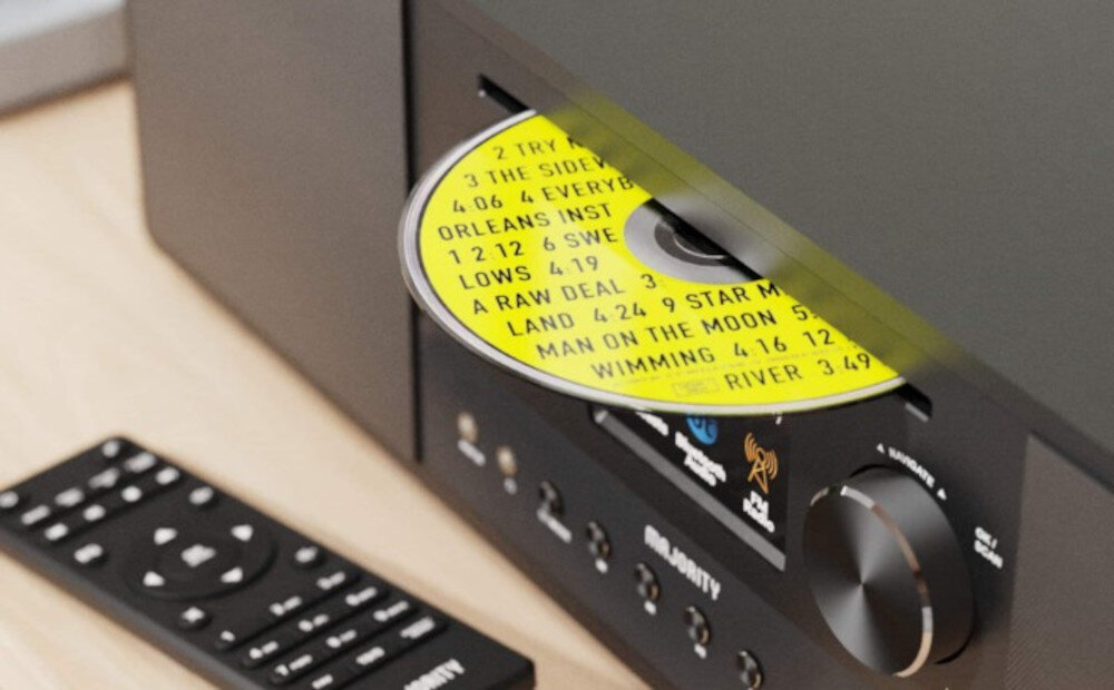 Wieża MAJORITY Quadriga - Odtwarzacz CD i MP3