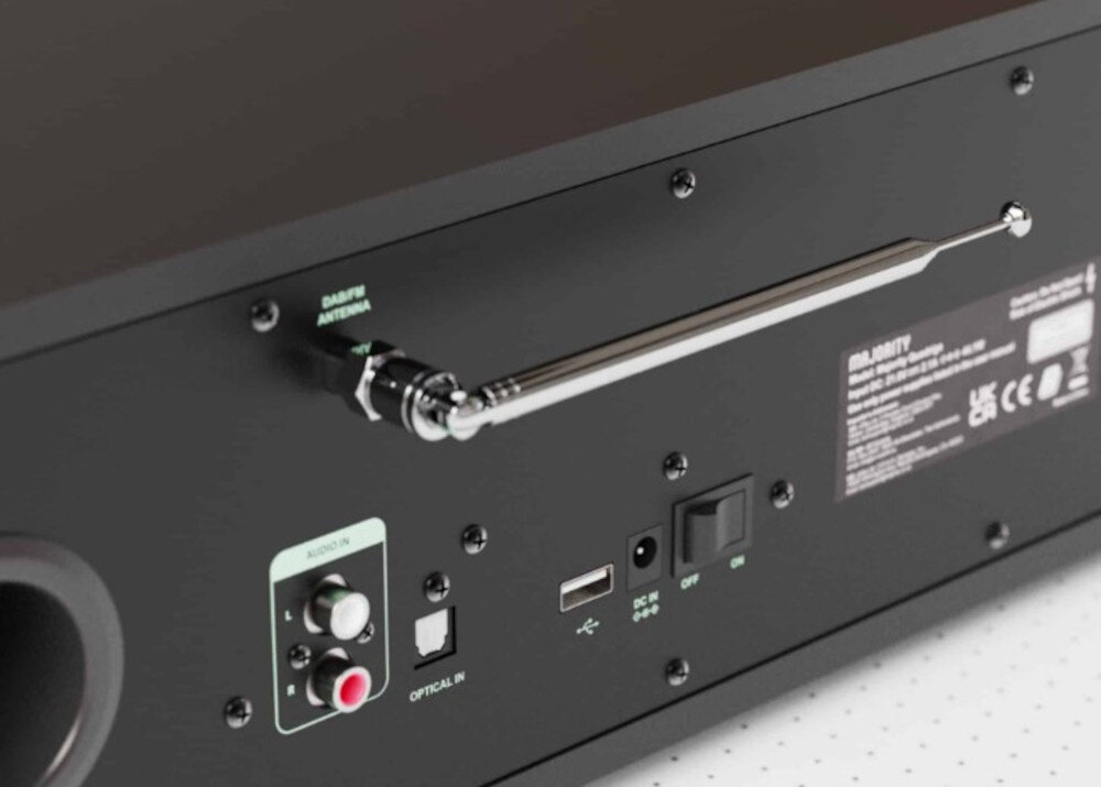 Wieża MAJORITY Quadriga - Funkcja Bluetooth i AUX