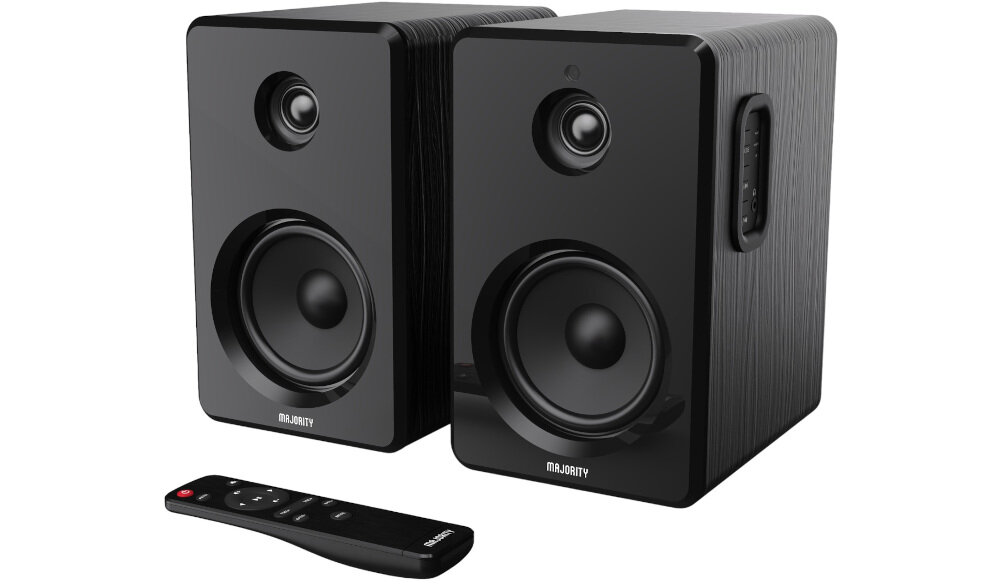 Kolumny głośnikowe MAJORITY D40 - Wszechstronne opcje łączności