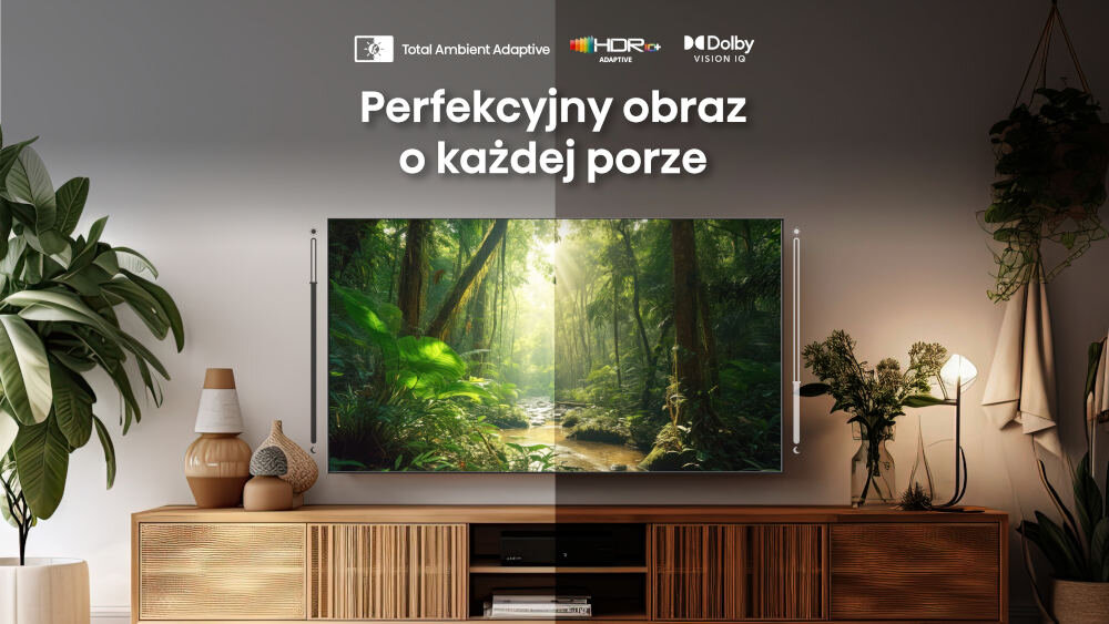 telewizor HISENSE 55U6NQ - Total Ambient Adaptive