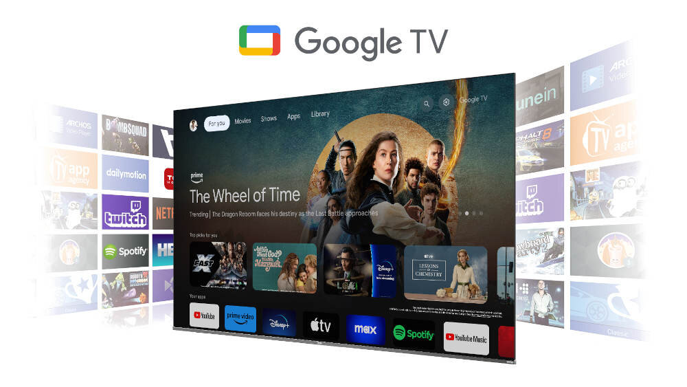 Телевізор TCL C655 – Google TV