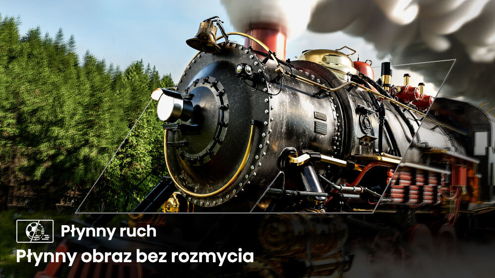 Telewizor HISENSE 55A6N - Płynny ruch