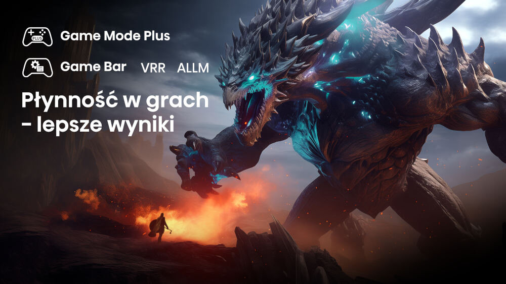 Telewizor HISENSE 43A7NQ - Game Mode PLUS
