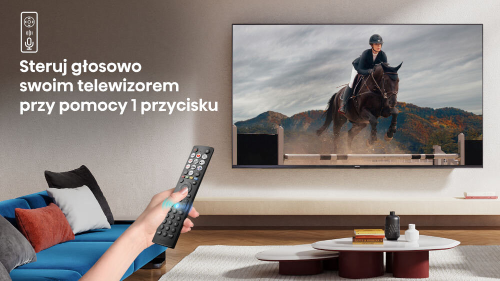 Telewizor HISENSE 43A7NQ - Sterowanie głosowe