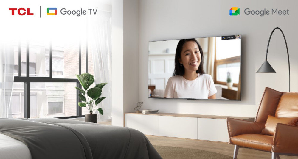 TCL V6B TV - Google Meet
