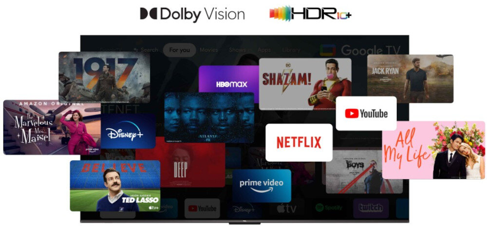 Телевізор TCL V6B - dolby vision і hdr10+