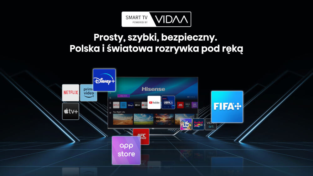 Telewizor HISENSE 65A7NQ - VIDAA SMART TV
