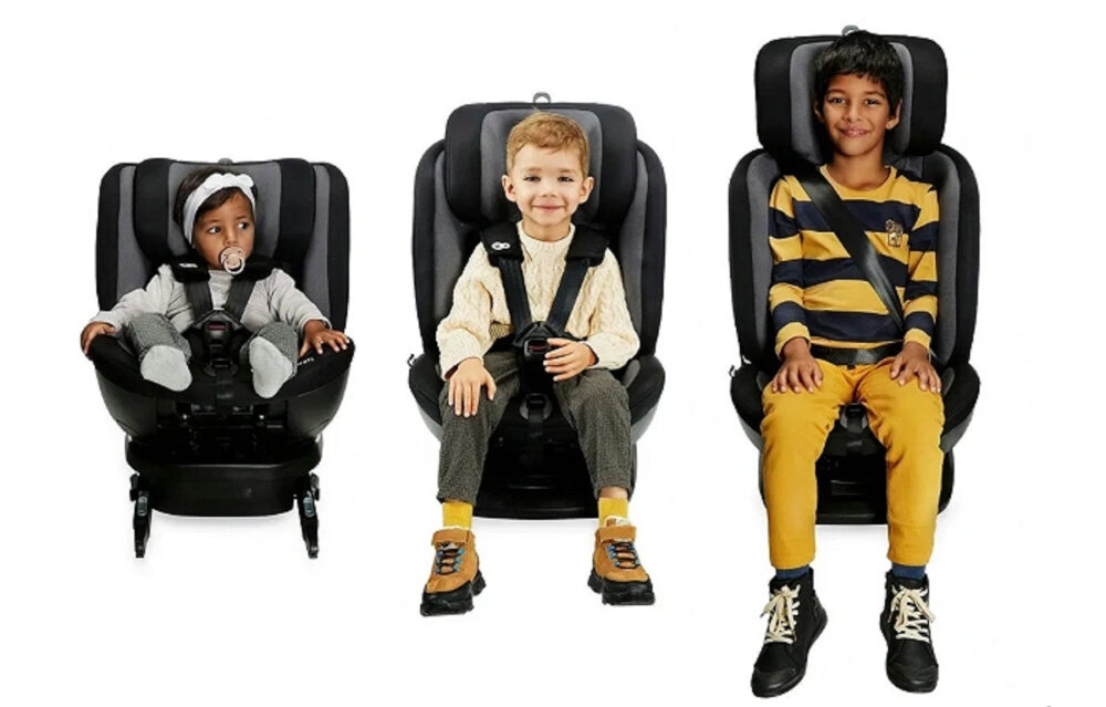 Fotelik samochodowy KINDERKRAFT Xpedition 2 I-Size 0-36 kg Czarny bezpieczenstwo wygoda rosnie razem z dzieckiem od pierwszych dni zycoa do 12 roku zycia o masie ciala od 0 do 36 kg normy bezpieczenstwa Unii Europejskiej R129 i-Size