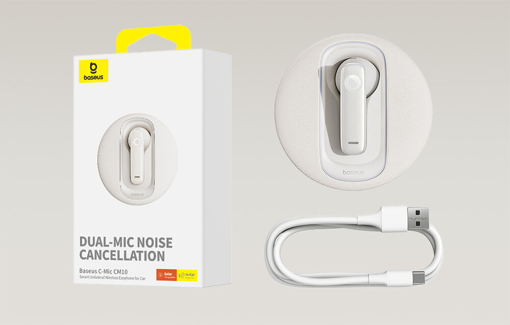Słuchawka bluetooth BASEUS CM10 zestaw