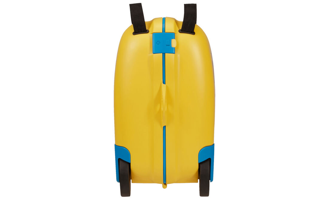 WALIZKA SAMSONITE NA 4 KOŁACH DREAM2GO SCHOOL BUS 2 w 1 wesoły bagaż fantazyjny pojazd solidne kółka ergonomiczne uchwyty odczepiana smycz pasek na ramię