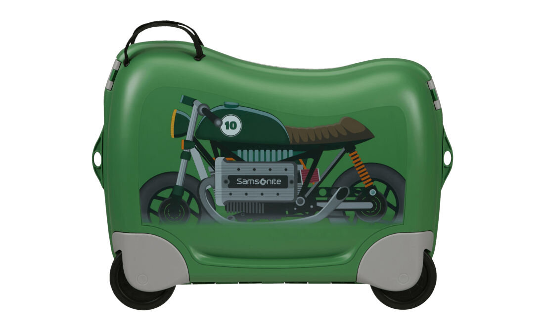 WALIZKA SAMSONITE NA 4 KOŁACH DREAM2GO MOTORBIKE wykonana w min. 70% z polipropylenu pochodzącego z recyklingu aż 253 plastikowe kubeczki po jogurcie 4 g otrzymały nowe życie wykonana w Europie wyprodukowana przy wykorzystaniu zielonej energii elektrycznej