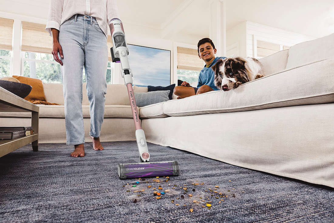 Odkurzacz SHARK Detect Pro IW3611EU 4 technologie czyszczenia DirtDetect EdgeDetect FloorDetect LightDetect