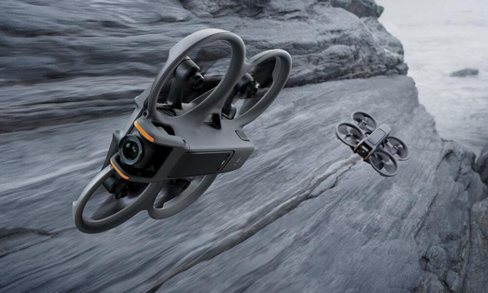 Dron DJI Avata 2 Fly More Combo (3 X Bateria) stabilizacja prędkość manewry