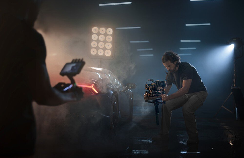 Gimbal DJI RS 4 Pro sterowanie zasilanie kompatybilność