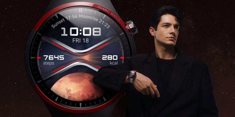 Smartwatch HUAWEI Watch 4 Pro ekran