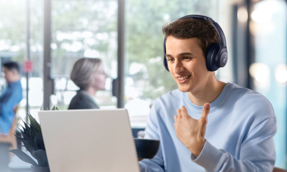 Słuchawki nauszne SOUNDCORE Q20i - pianka memory komfort noszenia
