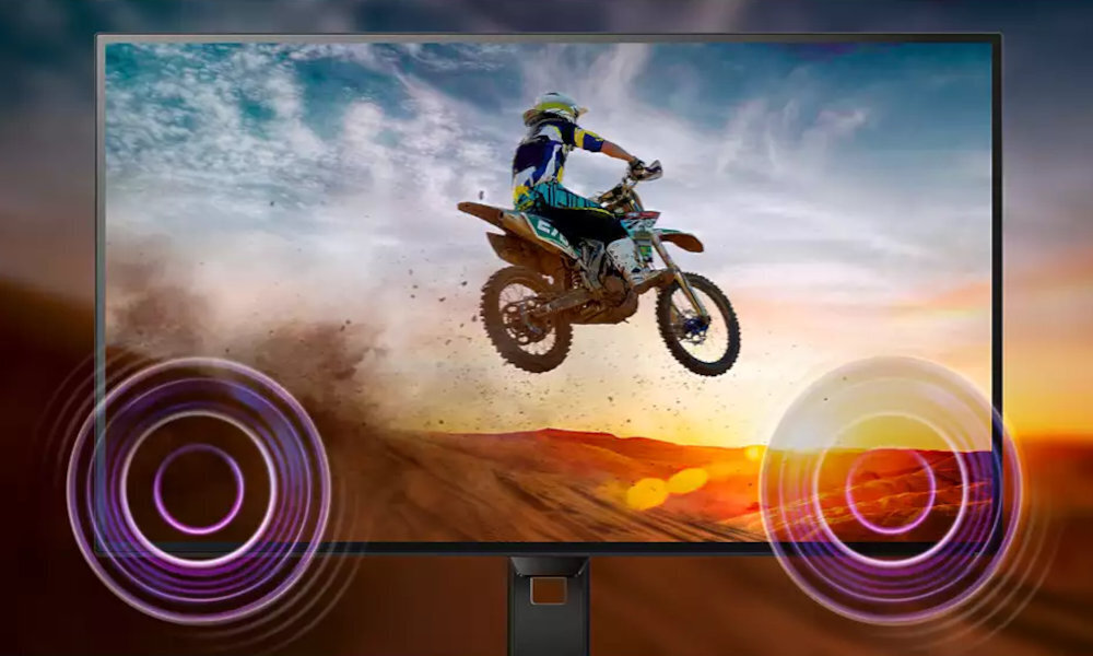 Monitor PHILIPS E1N1100A wbudowane głośniki stereofoniczne