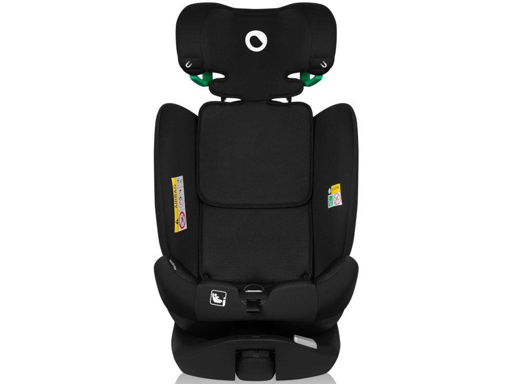 Fotelik samochodowy LIONELO Braam Air I-Size (0-36 kg) dodatkowe wkładki w konstrukcji bocznej dodatkowym wzmocnieniem ze styropianu EPS wzmocniona stalowymi elementami