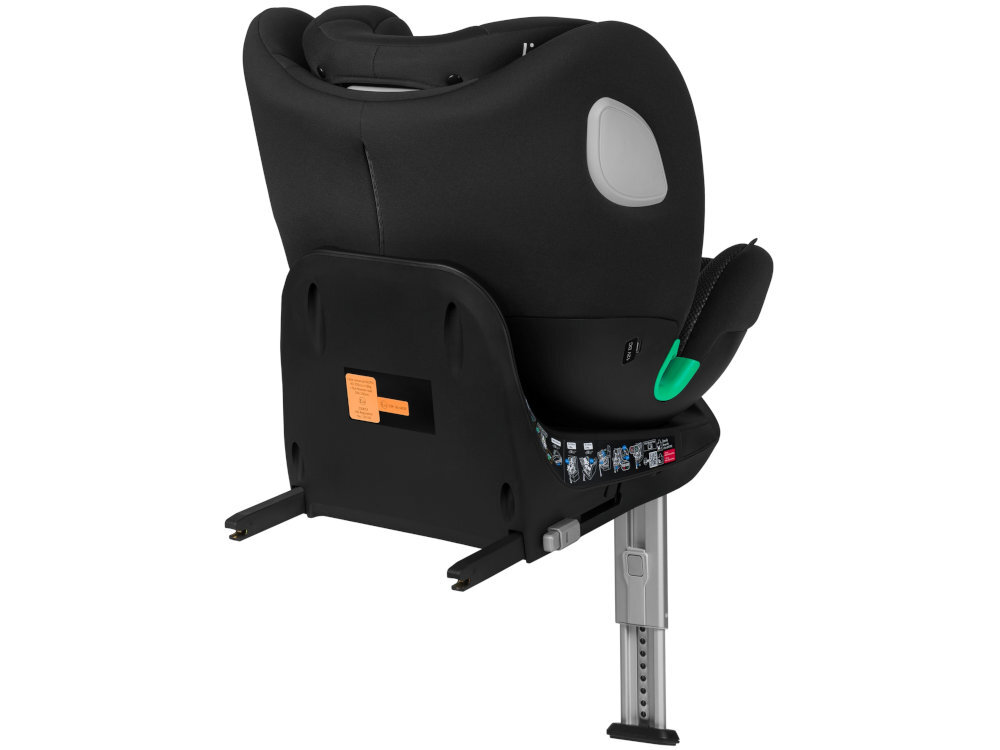 Fotelik samochodowy LIONELO Braam Air I-Size (0-36 kg) Zagłówek fotelika styropian EPS pianka z funkcją pamięci Memory Foam