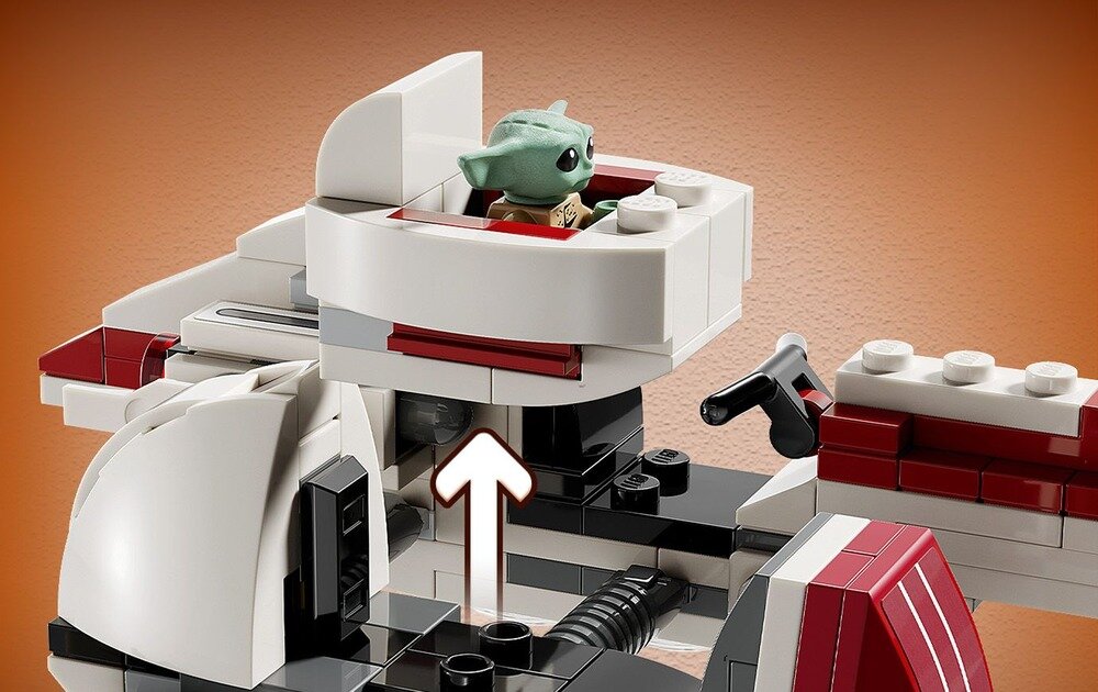 LEGO 75378 Star Wars Ucieczka na śmigaczu BARC Grogu