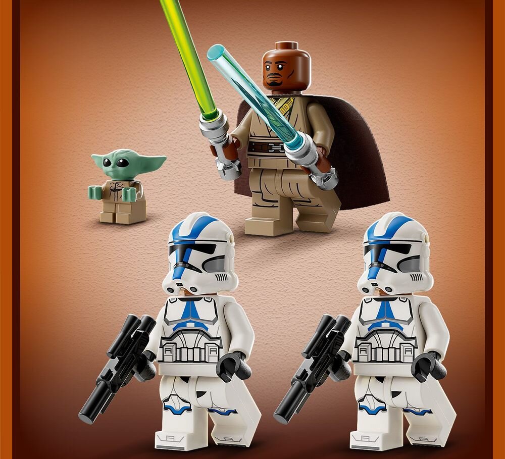 LEGO 75378 Star Wars Ucieczka na śmigaczu BARC minifigurki