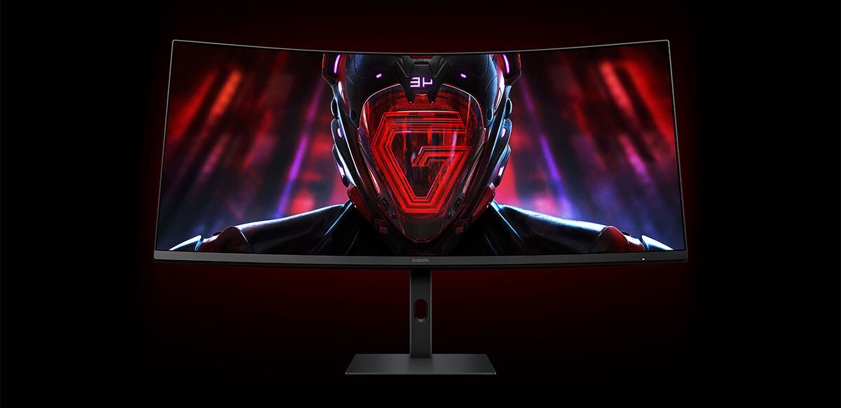 Monitor XIAOMI G34WQi 34 3440x1440px 180Hz 1 ms [MPRT] Curved regulacja wysokości kąta nachylenia opcja montażu na ścianie regulacja pionowa pozioma pochylenie do przodu tyłu opcja montażu ściennego