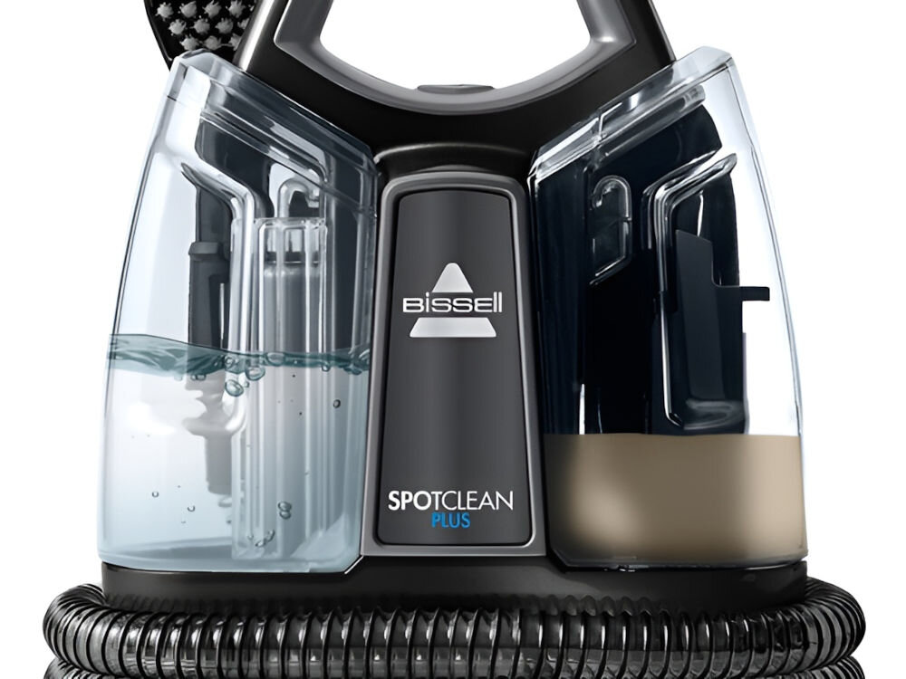 Odkurzacz BISSELL SpotClean Pet Plus 37241 dwa odziellne zbiorniki na wodę czysta brudna sprzątanie świeżą wodą lepsza skutecznosć czyszczenia łatwe wyciąganie efektywne sprzątanie czystsze powierzchnie wygodniejsze w obsłudze