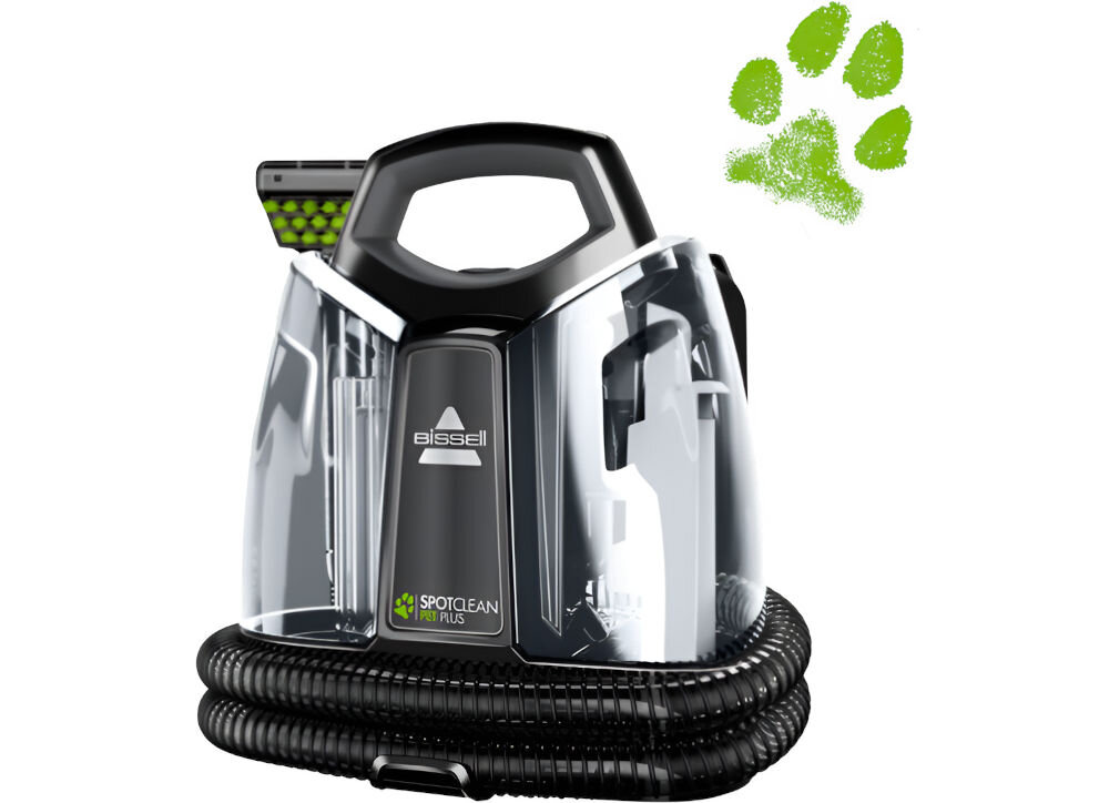 Odkurzacz BISSELL SpotClean Pet Plus 37241 komaptowe wymiary lekki poręczny łątwy do przenoszenia i przechowywania komfort uzytkowania utrzymanie porządku zmieści się w szafce w schowku
