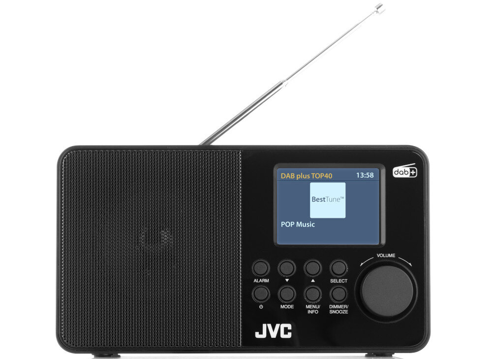 Radio JVC RA-E611B - az 60 ulubionych stacji