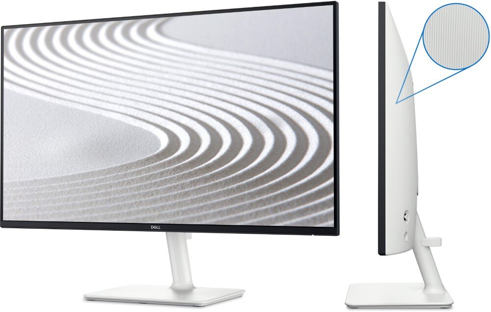 Monitor DELL S2425H 23.8 1920x1080px IPS 100Hz pozycja regulacja ergonomia VESA