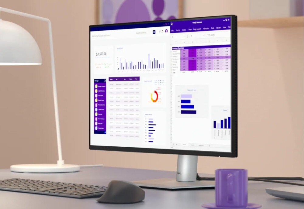 Monitor DELL P2425E 24.07 1920x1200px IPS 100Hz odświeżanie czas reakcji płynność