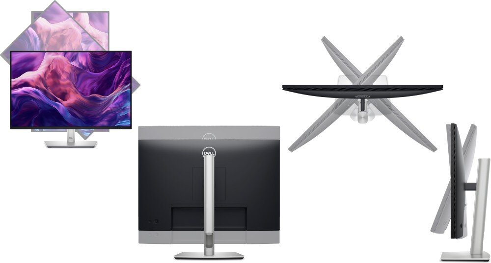 Monitor DELL P2425E 24.07 1920x1200px IPS 100Hz ergonomia regulacja podstawa mocowanie VESA