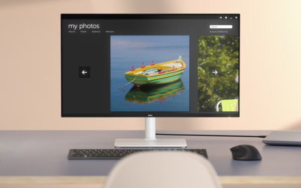 Monitor DELL S2725H 27 1920x1080px IPS 100Hz obraz rozdzielczość przekątna kolory sRGB powłoka