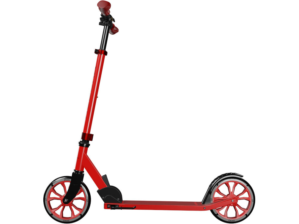 Hulajnoga HUDORA BigWheel Up 200 z wysokiej jakosci aluminium lekka 4,5 kg dlugie uzytkowanie dla osob o wzroscie od 140 do 200 cm obciazenie do 100 kg odblaski