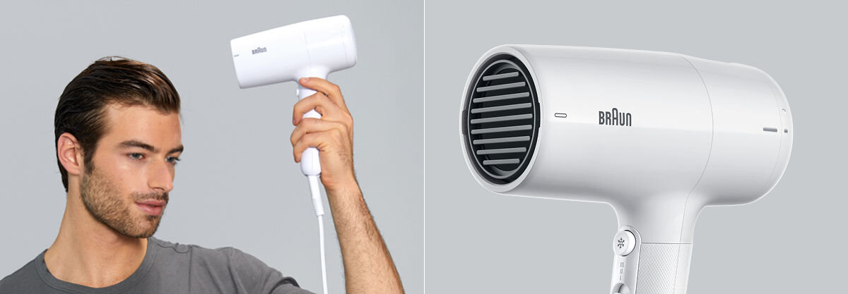 Suszarka BRAUN HD210E 2100W moc suszenie kondycja włosów