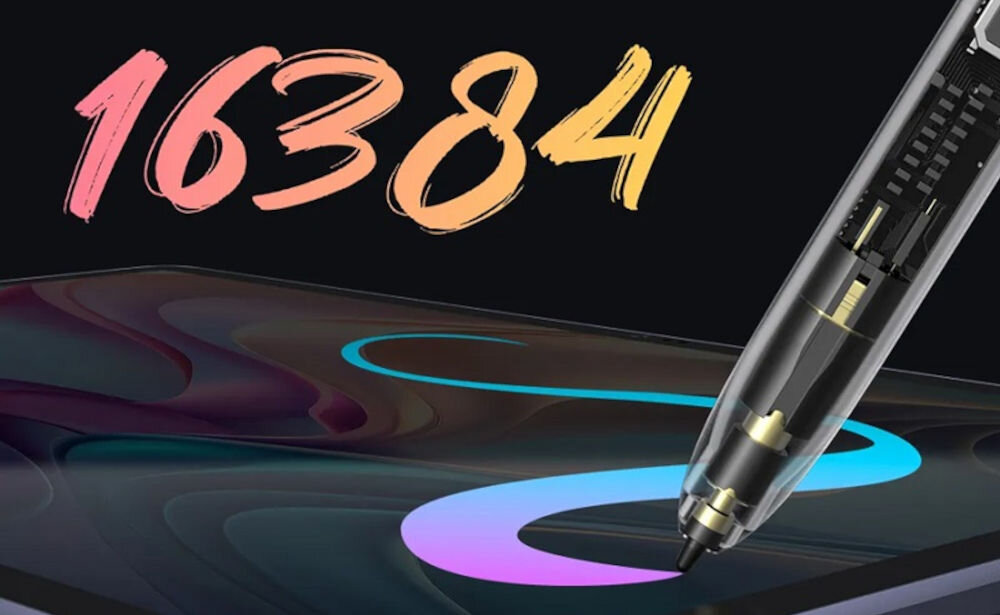 Tablet graficzny XP-PEN Magic Drawing Pad 9494G zaawansowany bezbateryjny rysik z chipem X3 Pro technologia wykrywania nachylenia 60° 16384 poziomów czułości na nacisk rezonans elektromagnetyczny