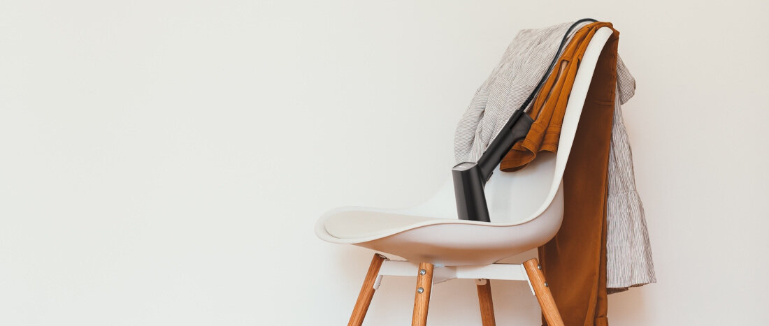 Parownica do ubrań (Steamer) STEAMONE EUDTC120B Czarny Wysoka moc prasowanie decynfekcja tkaniny mayteriał zagniecenia