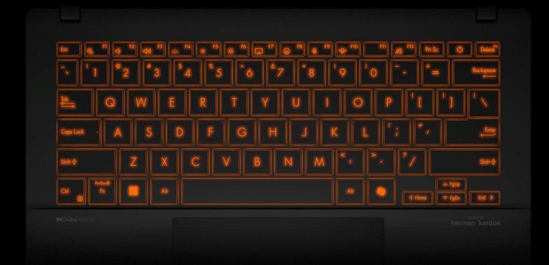 Laptop VivoBook S 14 M5406NA - podświetlenie RGB