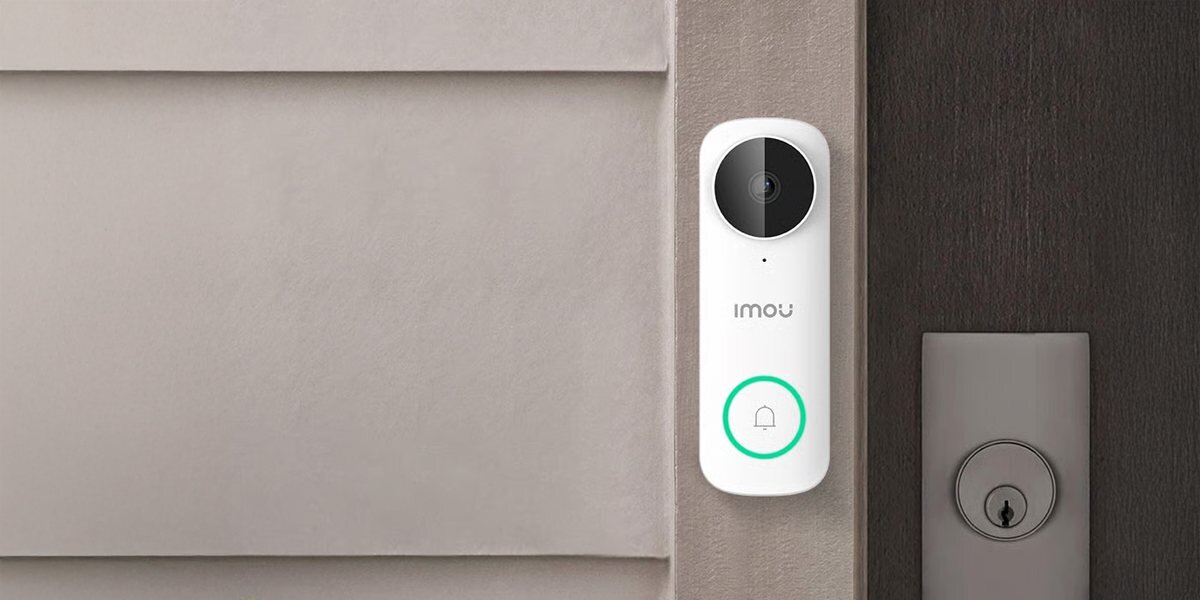 Dzwonek bezprzewodowy IMOU DB61i-W-D4P, szybkie, proste, prowadzenie, wifi, usb, dzwonek zamontowany do futryny drzwi zewnętrznych domu