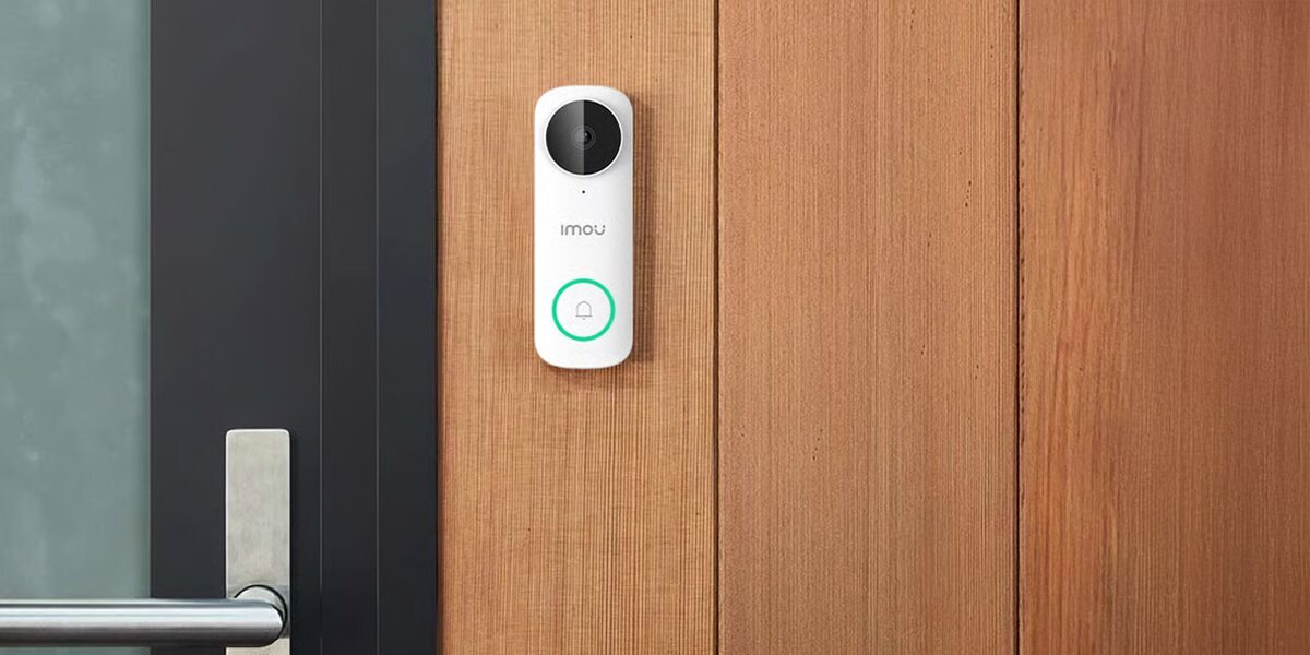 Dzwonek bezprzewodowy IMOU DB61i-W-D4P, intuicyjna, obraz, Inteligentne, bezpieczeństwo, aplikacja, dzwonek zamontowany do futryny drzwi zewnętrznych domu