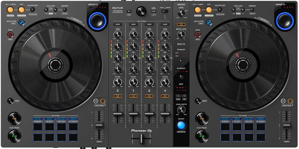 Kontroler DJ PIONEER DDJ-FLX6 GT - Proste zasilanie przez USB