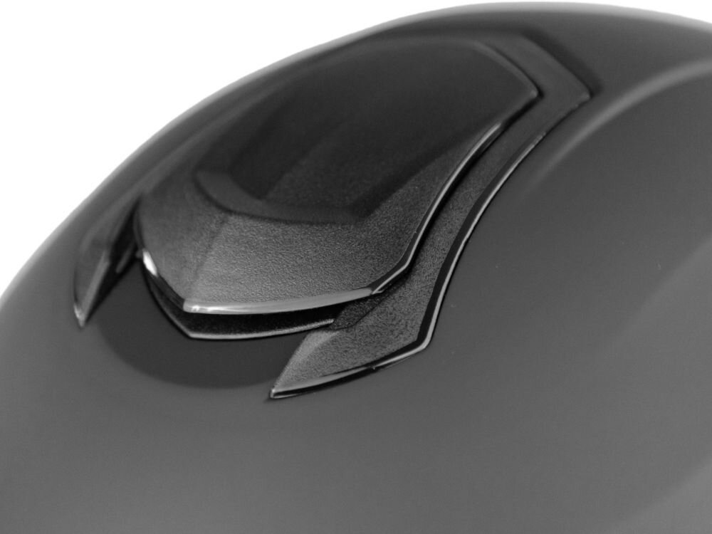 Kask motocyklowy TORQ TORQ-820 Czarny (rozmiar L) tworzywo abs wentylacja szybka