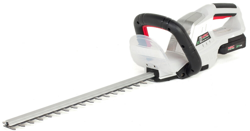 Nożyce do żywopłotów NAC HB20-B20-45-L-S 455mm 18V akumulatorowe faliste ostrze nozyc plynne ciecie ergonomiczna lekka konstrukcja waga 3 kg