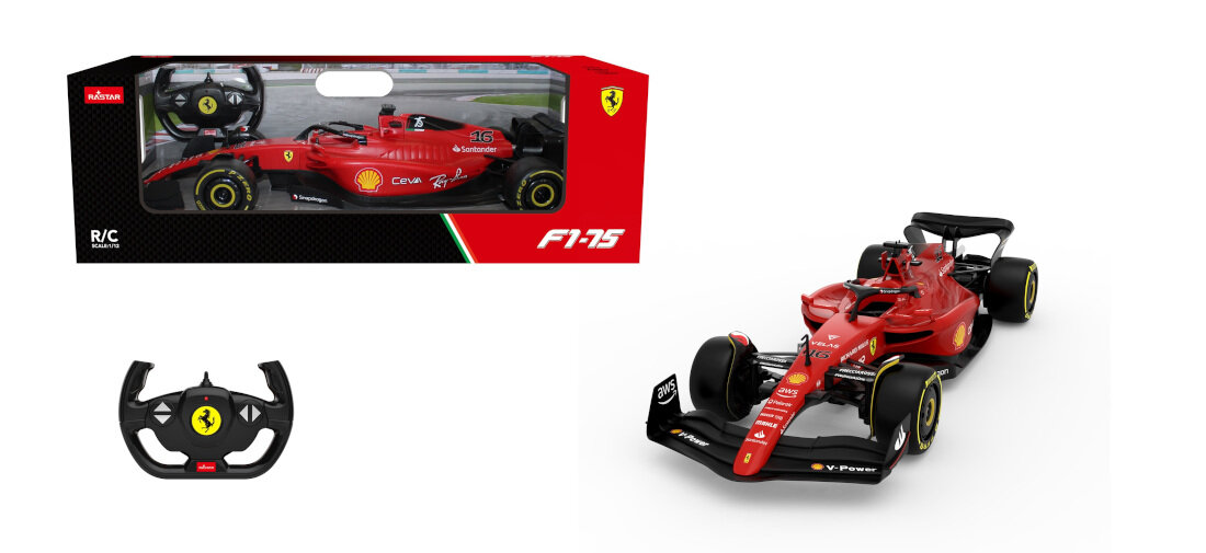 Samochód zdalnie sterowany RASTAR Ferrari F1 99900 wygląd prezentacja design wizualizacja BIAŁE TŁO