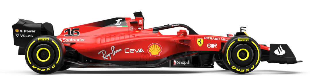 Samochód zdalnie sterowany RASTAR Ferrari F1 99900 Realistyczna dynamika jazdy niezależne zawieszenie mechanizm różnicowy Gumowe koła przyczepność aerodynamiczna konstrukcja jazda Aerodynamiczna konstrukcja prędkość