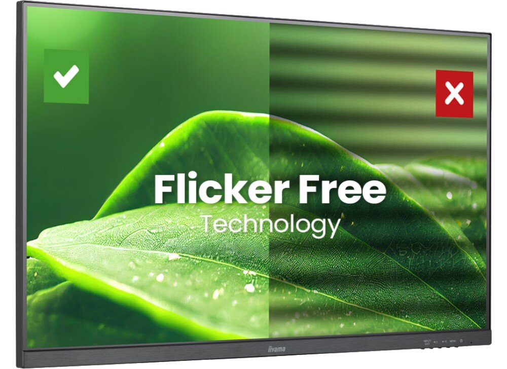 Monitor IIYAMA ProLite XU2493HS-B6 23.8 1920x1080px IPS 100Hz 0.5 ms [MPRT] ochrona wzroku migotanie niebieskie światło