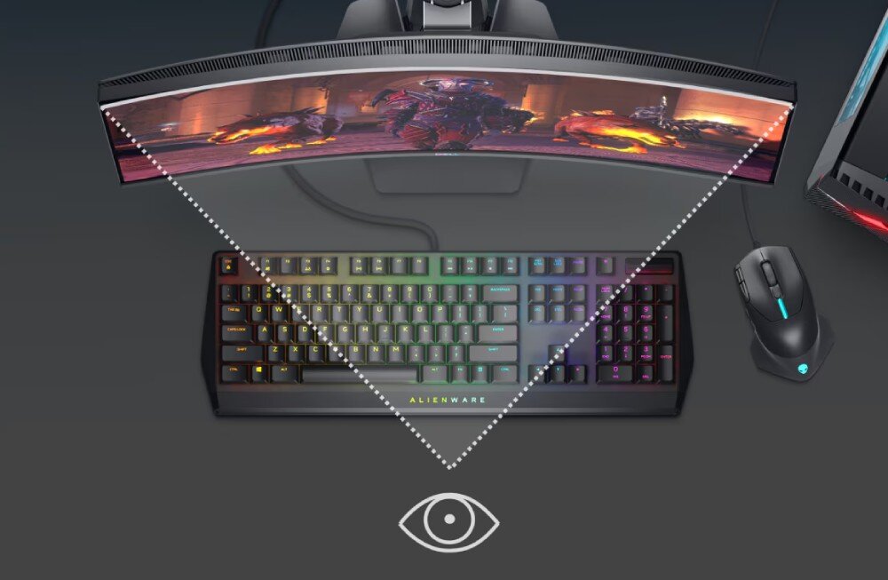 Monitor DELL S2721HGFA 27 1920x1080px 144Hz 1 ms [MPRT] Curved przekątna zakrzywienie matryca rozdzielczość