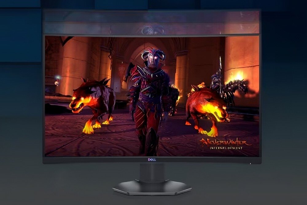 Monitor DELL S2721HGFA 27 1920x1080px 144Hz 1 ms [MPRT] Curved funkcje wzrok migotanie niebieskie światło