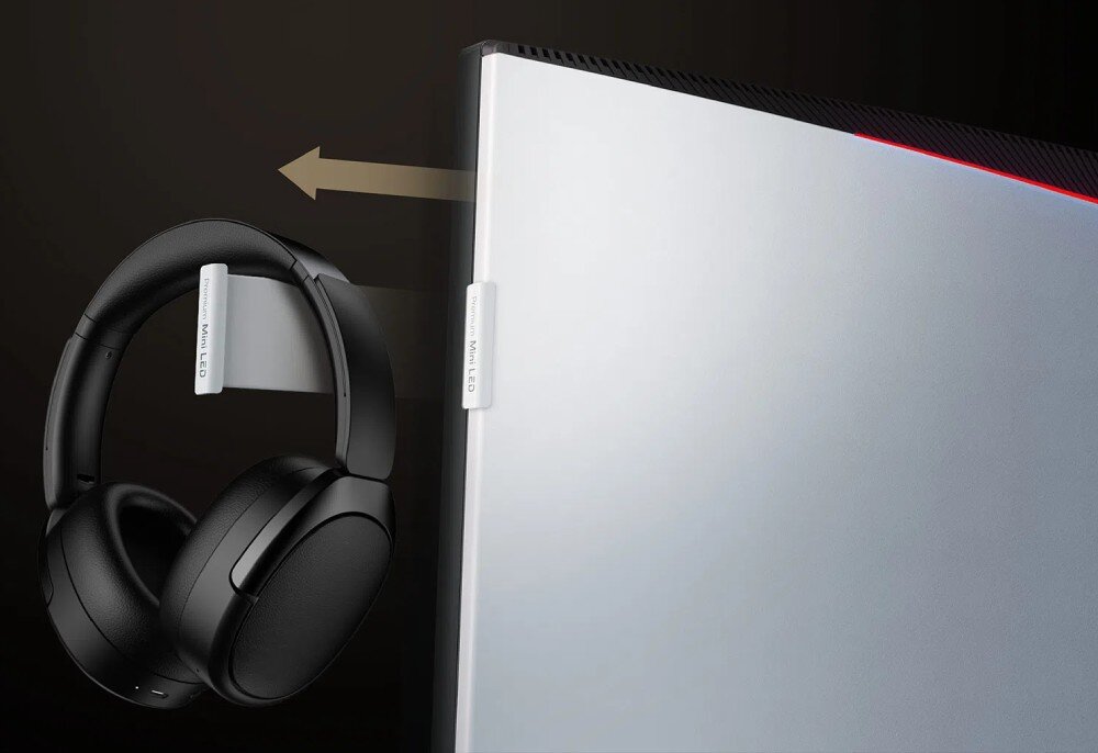 Monitor TCL 34R83Q 34 3440x1440px 170Hz 1 ms [GTG] Curved uchwyt na słuchawki joystick obsługa